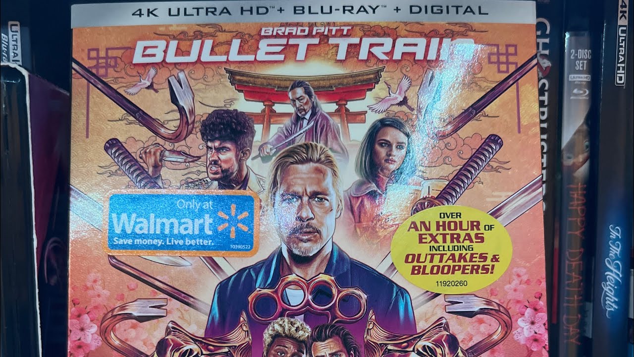 Unboxing: Bullet Train 4K Ultra HD Blu-ray Steelbook – What the