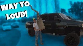 I CHOPPED MY WHOLE EXHAUST OFF!