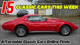 15 Classic Cars That Will Go Up in Value Soon