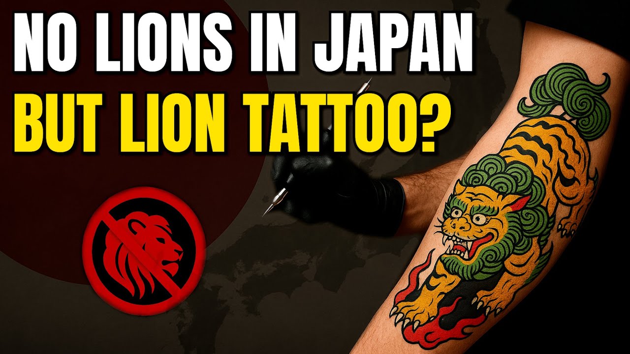 Japanese LION tattoo meaning 'KARAJISHI' | Japanese Tattoo Guide [008]