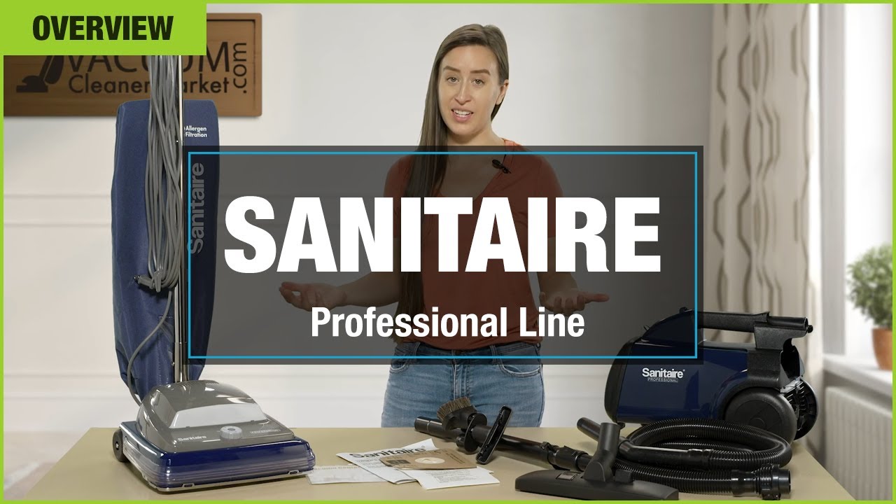 Why The Sanitaire Professional Line is the PERFECT Vaccum For You