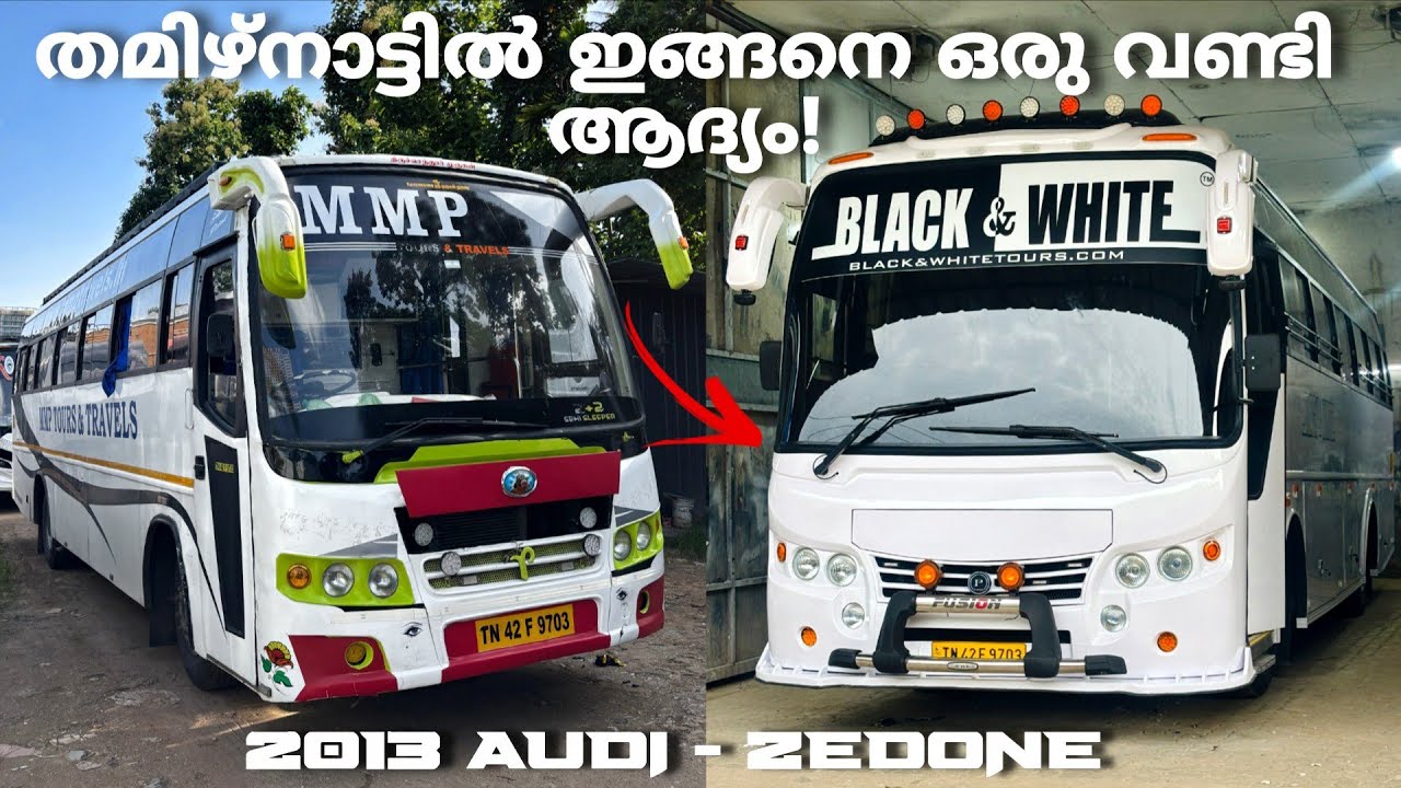 ലക്ഷങ്ങൾ മുടക്കി വണ്ടി restore ചെയ്തപ്പോൾ😮💸| Black and white travels | Focus Body Buliders 