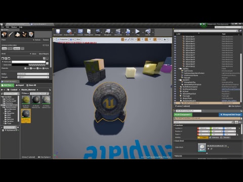 Unreal Engine 4.15 Uber Shader v 02