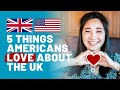 Top 5 Things Americans LOVE About the UK  🇺🇸❤️️🇬🇧