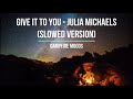 Give It To You - Julia Michaels (SLOWED)