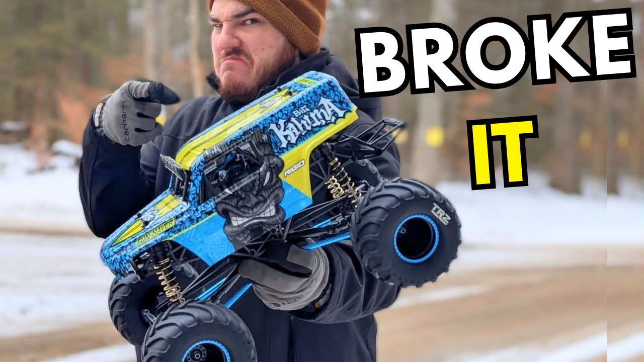 НЕ покупайте этот радиоуправляемый грузовик Monster Jam, пока не посмотрите это видео: HPI Big Ka...