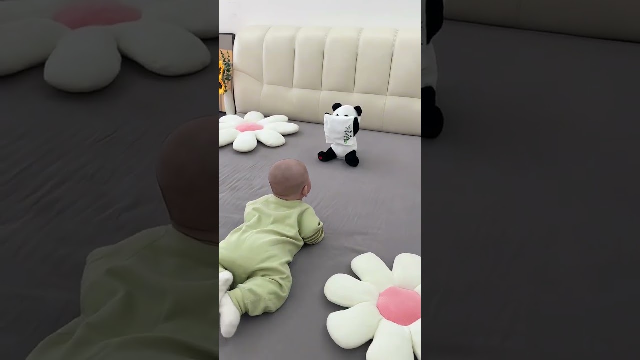 Cute Baby Self Feeding 