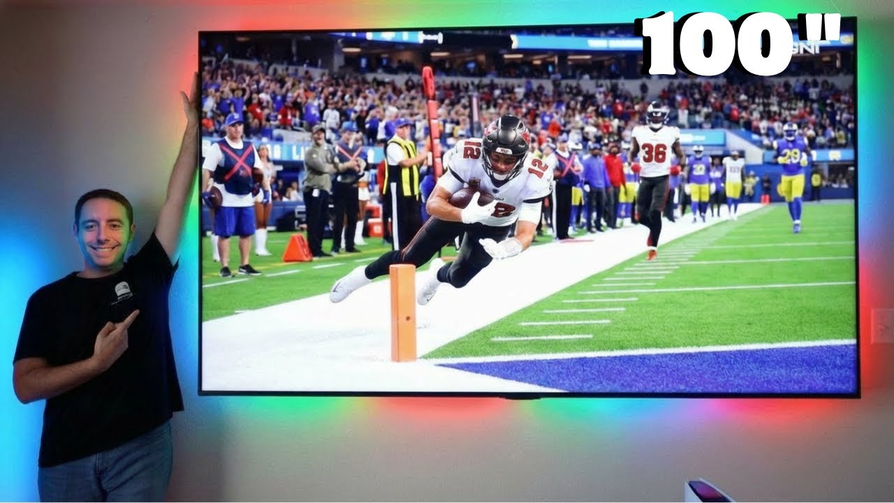 СУПЕР ЯРКИЙ! Hisense 100U8QG 4K Mini-LED ULED 4K! Яркость 5000 нит!