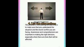 7 STEPS OF MORAL REASONING MODEL