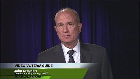 Video Voters' Guide - King County Sheriff: John Urquhart