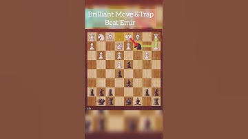 Brilliant Move & Trap💎 #chess #chessgame #chessindia #chessmaster #chesscom #viral #shorts