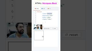 HTML Special marquee Effect using HTML CSS #htmltutorial #coding #marquee