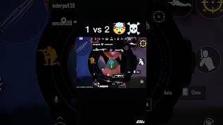 1 vs 2 bgmi viral reels video and pubg mobile💀 ☠️🤯#1vs2 #bgmi❤️ #viralreeĺs #video #pubgmobile