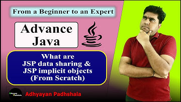 Lecture- 3.2 JSP data sharing and JSP implicit objects | Complete Advance Java Tutorial