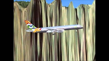 FSX Scenery Error and Landing [HD]