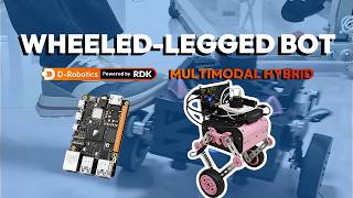 Wheeled-Legged Robot with RDK X5: Multimodal System in Complex Terrain