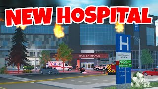 NEW Hospital CATCHES On FIRE!! (ERLC RP)
