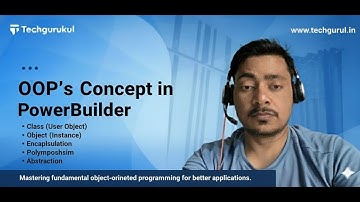 OOps Concept in power builder 2025.