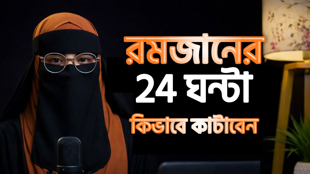 রমজানের ২৪ ঘন্টা কিভাবে কাটাবেন? |Ramadan Routine  for Muslim Women |