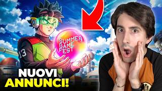 🚨 REAZIONE NUOVI ANNUNCI e GIOCHI (occhio a Xenoverse 3) 😍 Summer Game Fest 2026 ITA