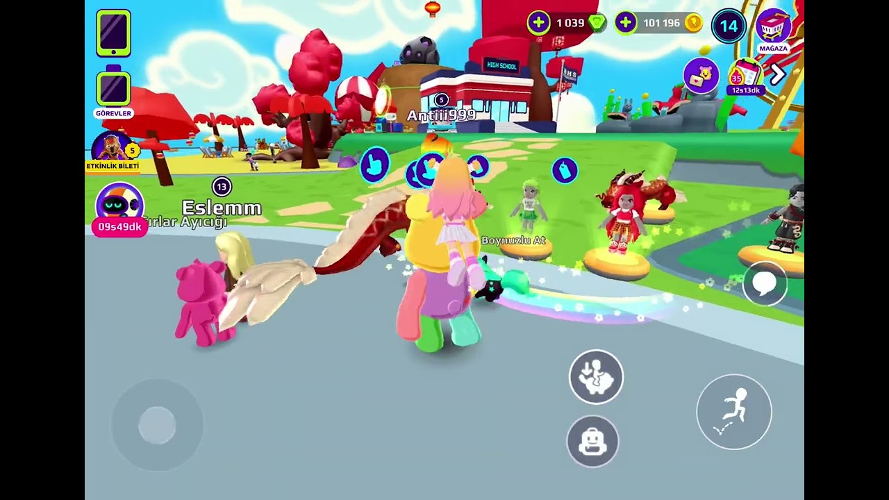 PK XD halkını dolaştık!!!(Hediye verdik Fashion star oynadık!!!)