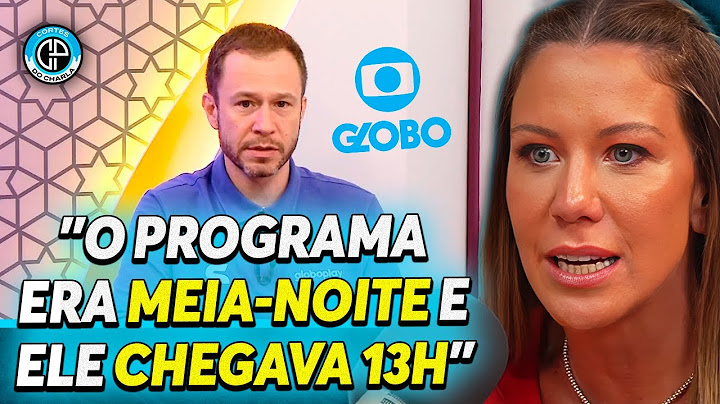 BASTIDORES DA ROTINA DO TIAGO LEIFERT NA GLOBO