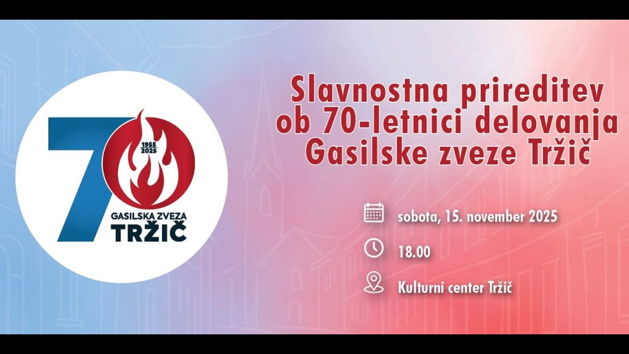 🔥 70 let požarne varnosti, srčnosti in poguma v Tržiču 🔥