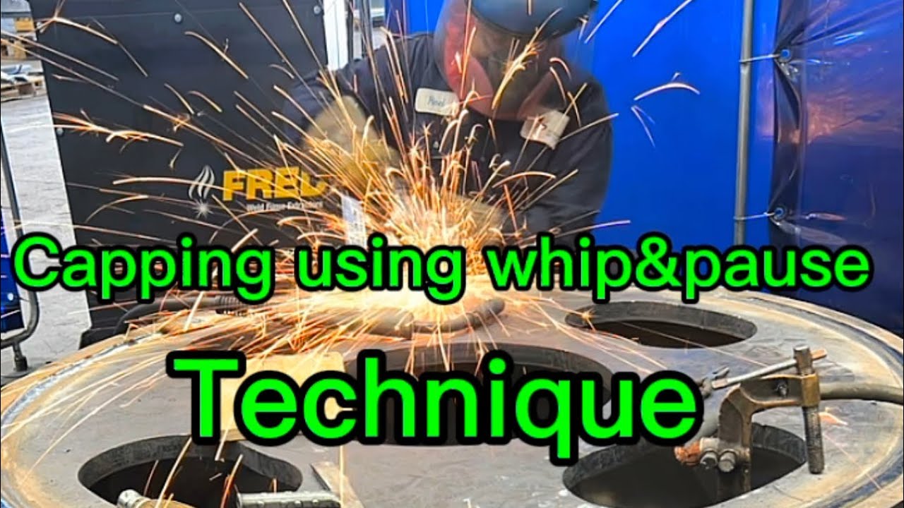 Whip&pause welding technique #buttjointcapping - YouTube