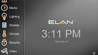 Elan Home Systems App Demo screenshot 2