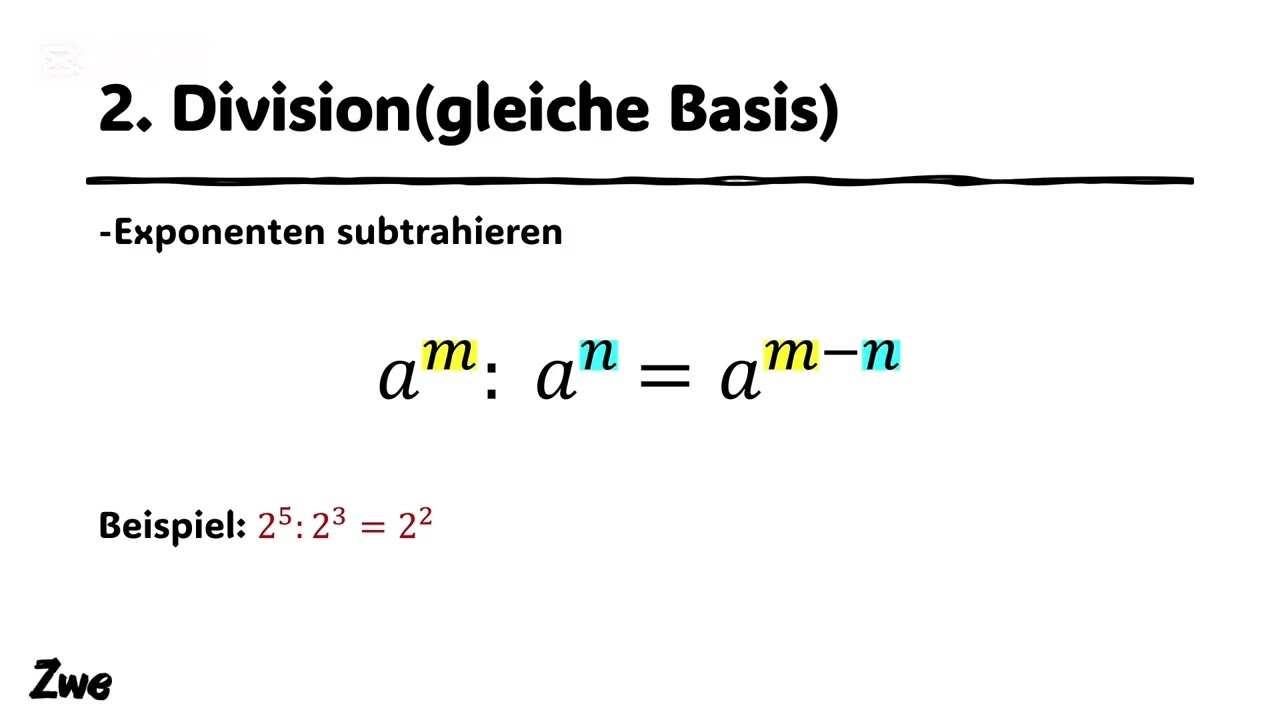 Potenzenregeln😜