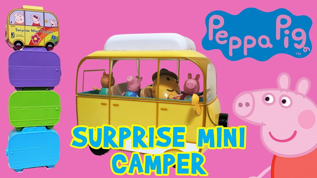 peppa pig mini camper van