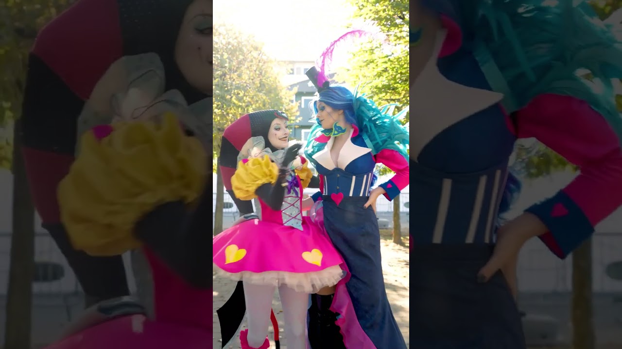 ❤️‍🔥 HELLUVA BOSS COSPLAY GROUP 🃏 #shorts