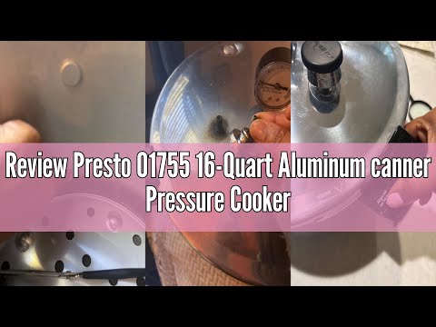 Review Presto 01755 16-Quart Aluminum canner Pressure Cooker, One Size, Silver