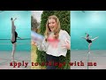 MY COLLEGE DECISION + audition for college dance programs w me