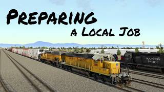 Preparing a Local Job with Order Builder: UP Fresno South Route - Run 8 Train Simulator Preparing a Local Job with Order Builder: UP Fresno South Route - Run 8 Train Simulator