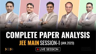 🔴 JEE Main 2023 (Session-1) Complete Paper Analysis by ALLEN Experts | Important for JEE Aspirants