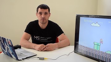 Самая маленькая игровая 8-битная консоль в мире на Базовом устройстве ATOM