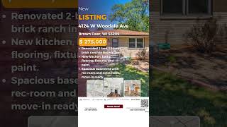 🏡 NEW LISTING ALERT! 🌟 Come see this charming 2-bedroom, 1.5-bath brick ranch home at !!  🌟  🌟