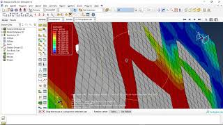 Simulation air blast load over concrete slab reinforced with CFRP and epoxy glue in Abaqus