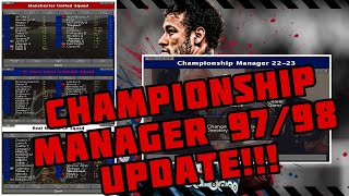 CHAMPIONSHIP MANAGER 97/98 | DOWNLOAD CHAMPIONSHIP MANAGER FREE | UPDATE