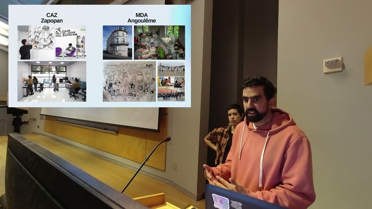 Artist Talk - Daniela Martin del Campo and Juan Zauros Source - Drawing and Illustration