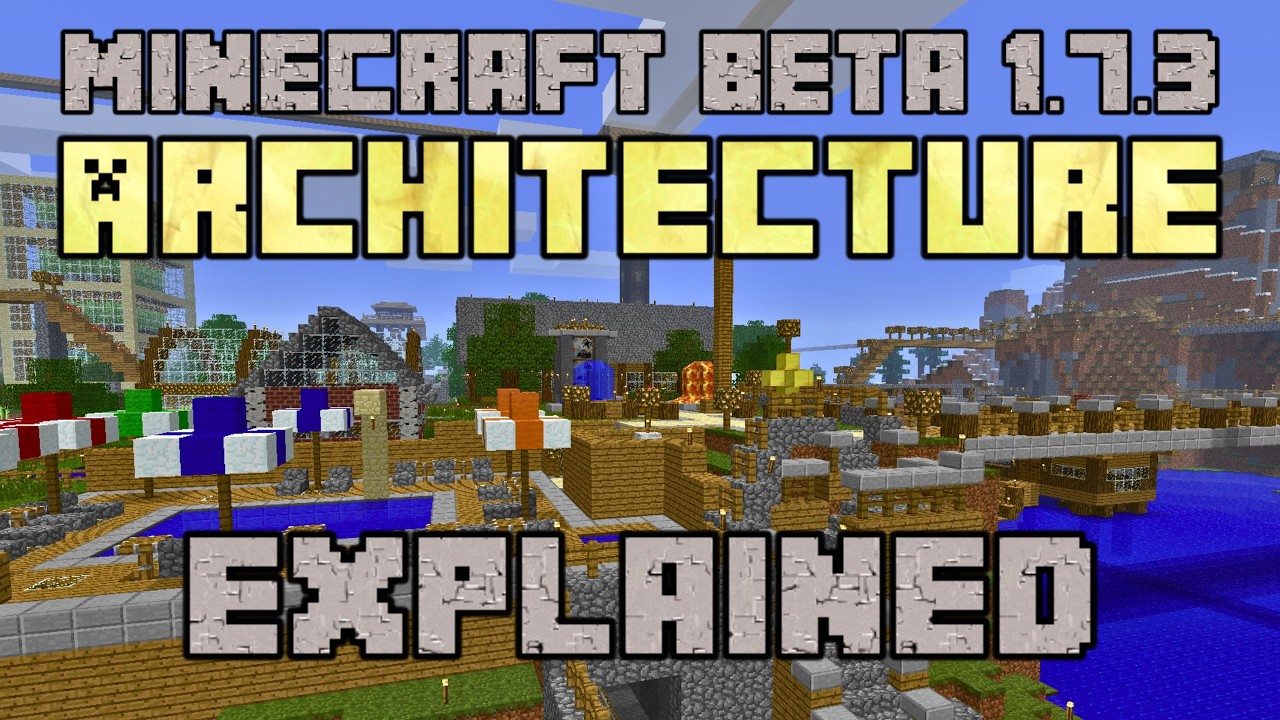 Explaining Minecraft Beta 1.7.3's Unique Building Style - YouTube