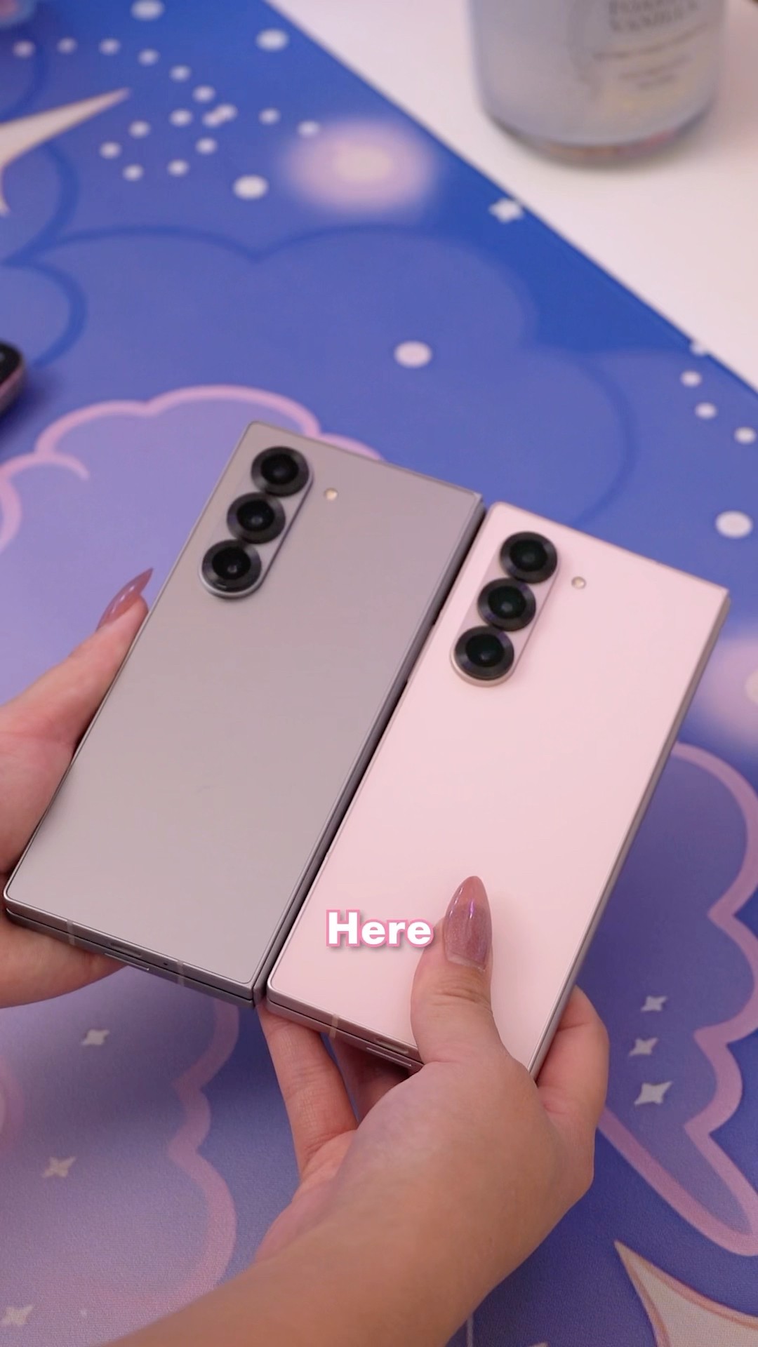Unboxing the pastel pink Galaxy Z Fold6!! #GalaxyPartner - YouTube