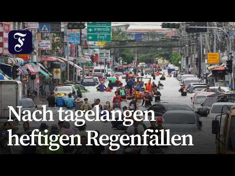 Bangkok: Flooding after days of heavy rain