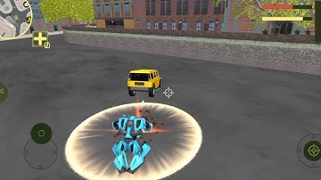 Super Car Robot Transforme Futuristic Supercar