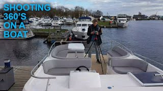 Behind the scenes creating a 360 virtual tour of a boat! TD360