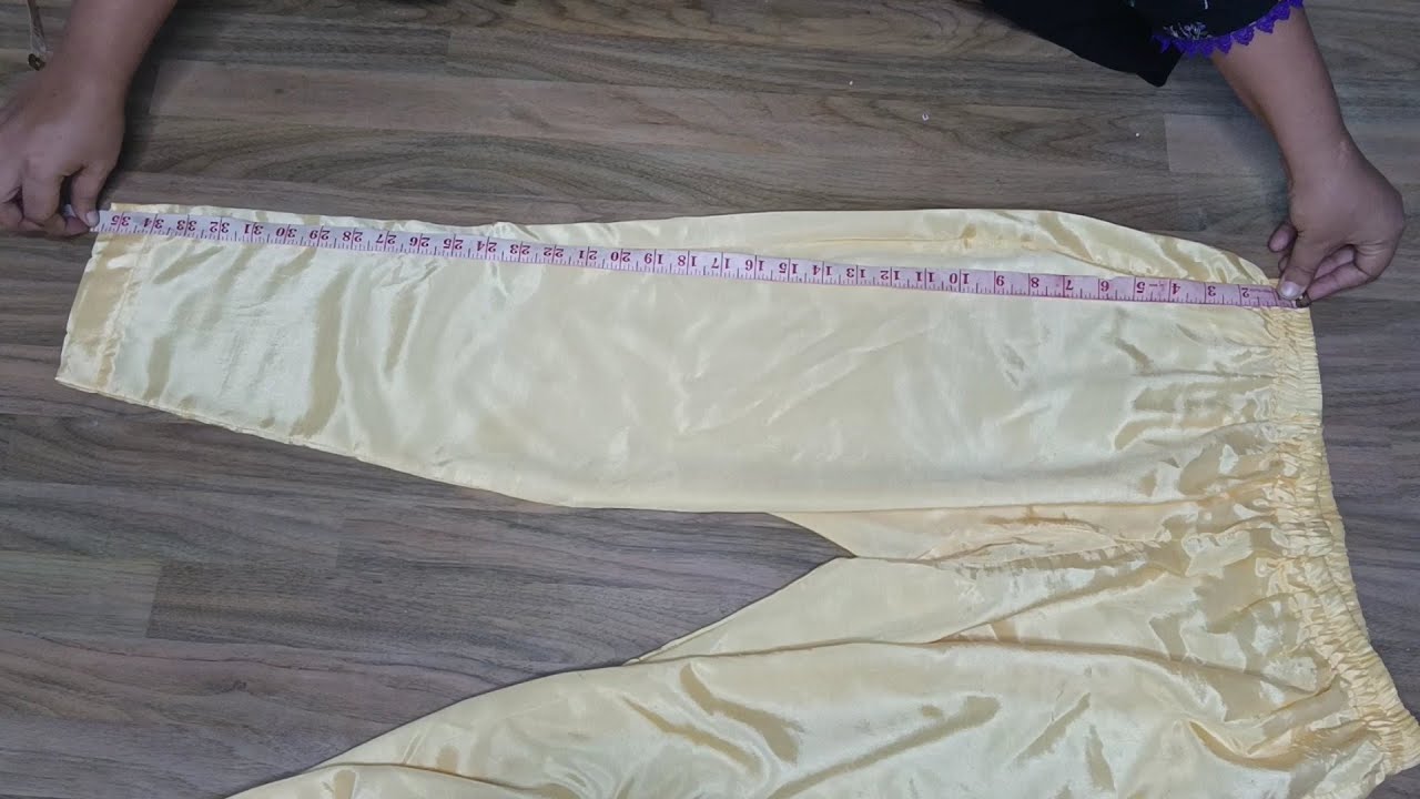 सिले हुए plazo pant से नाप लेकर plazo pant की कटिंग करना सीखिए बहुत ही आसान तरीके से.