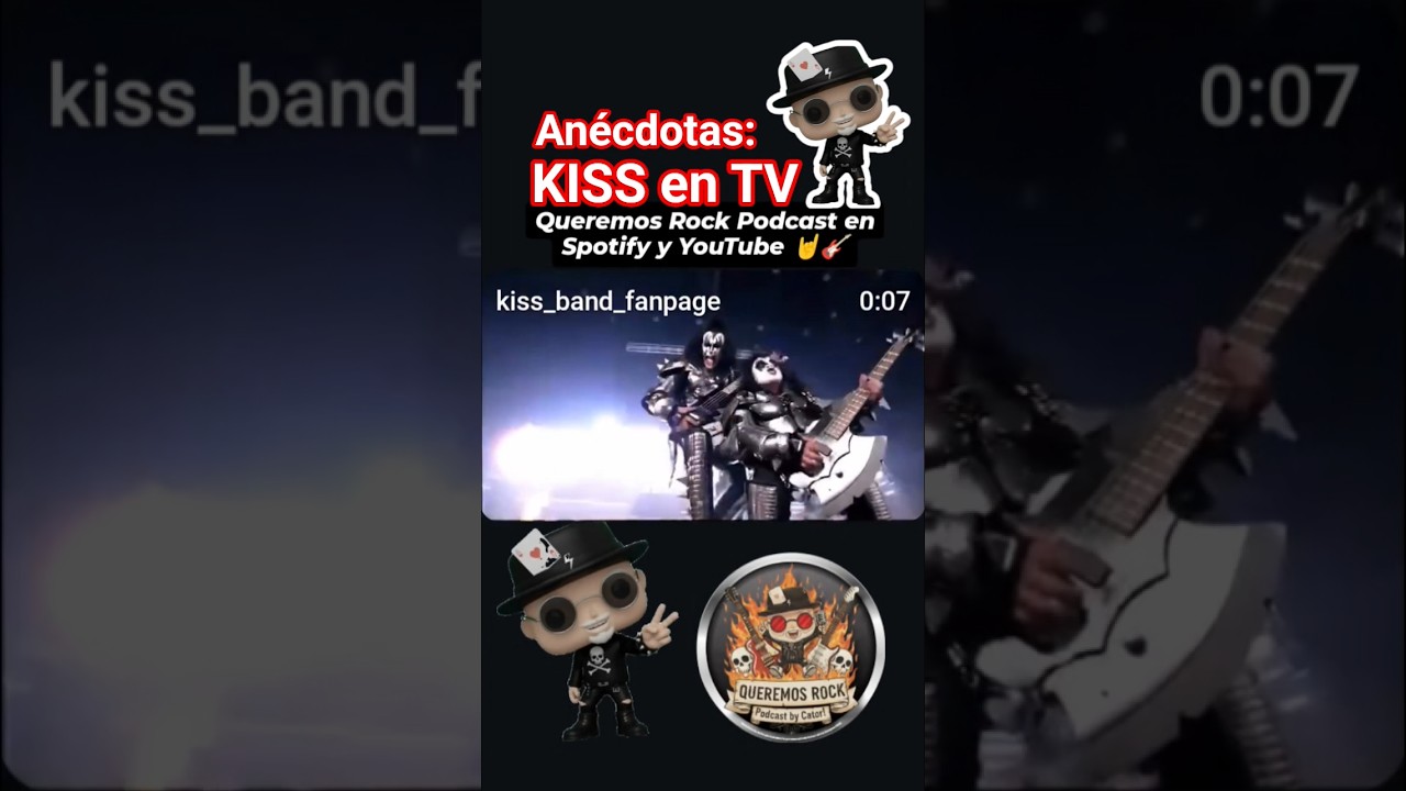 KISS en TV | Rock anécdotas Queremos Rock 