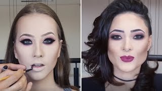 Easy Makeup Transformations 2019 -  New Makeup Tutorials Compilation -  02