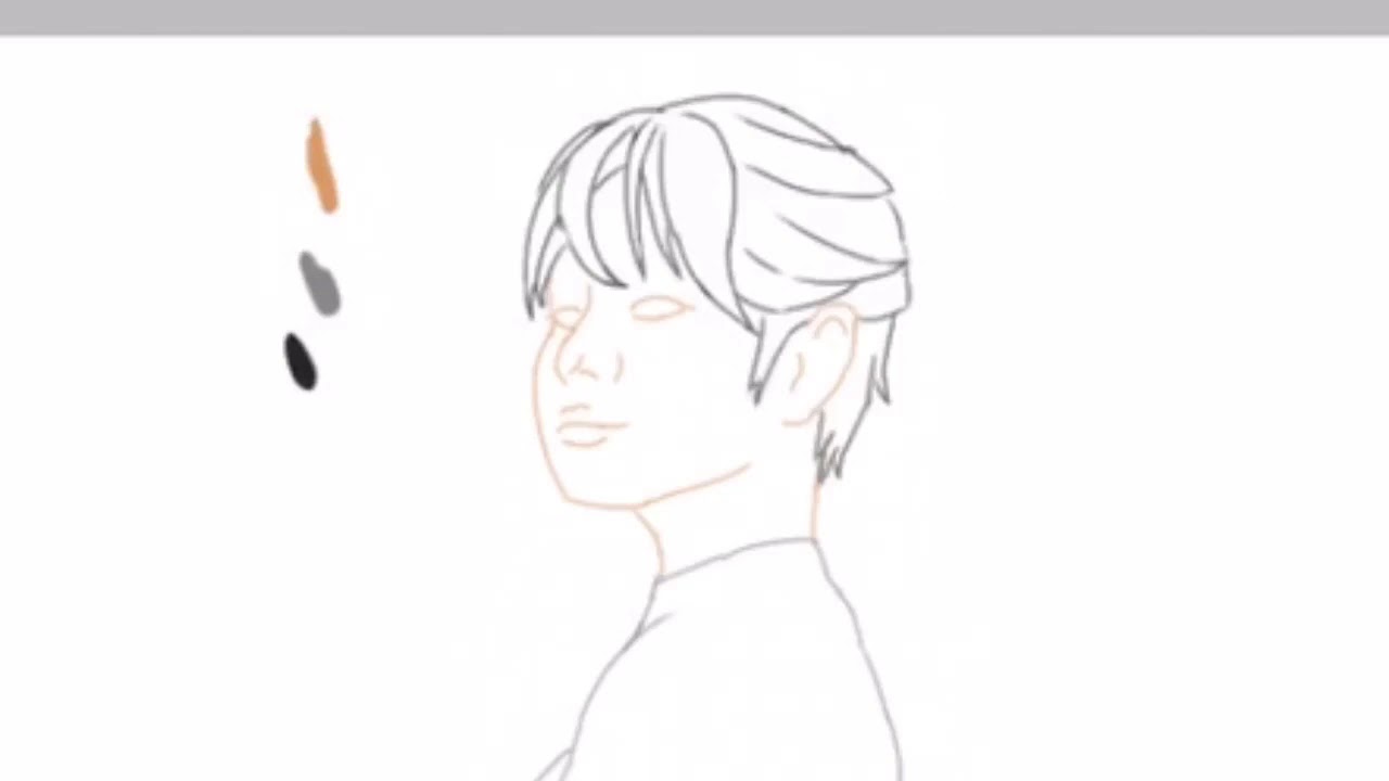 IbisPaint Digital portrait - YouTube